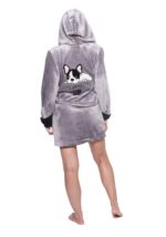 Dámsky župan FRENCHIE DOG - 01