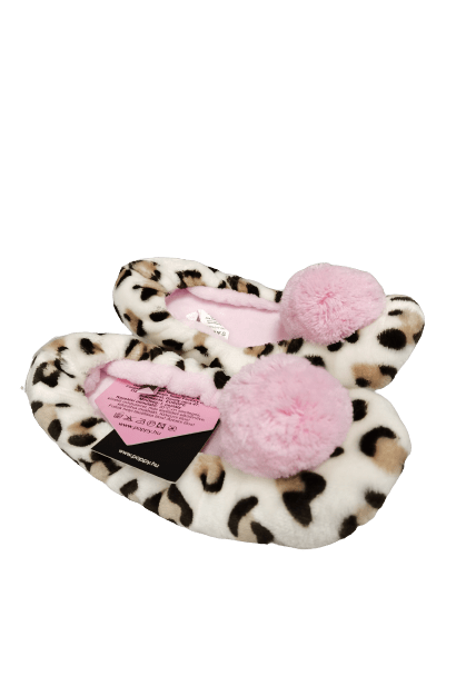 Dámske nízke leopardie papuče