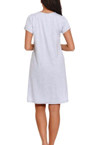 Dámska nočná košeľa TW.9233 GREY MELANGE