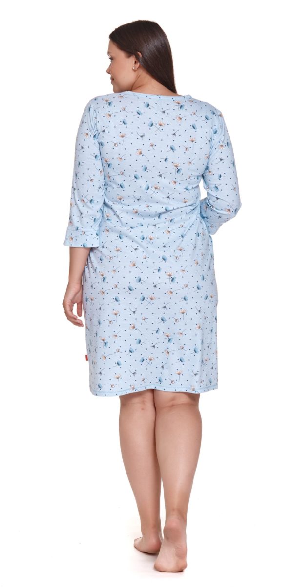 Dámska nočná košeľa TB.4393 deep blue