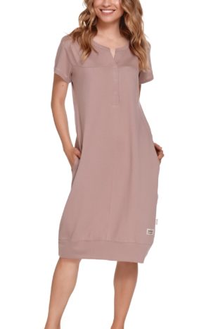 Dámska nočná košeľa TCB.4348 BEIGE