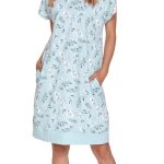 Dámska nočná košeľa TM.4366 POOL BLUE