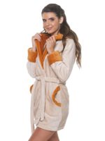 Dámsky župan FOX BEIGE