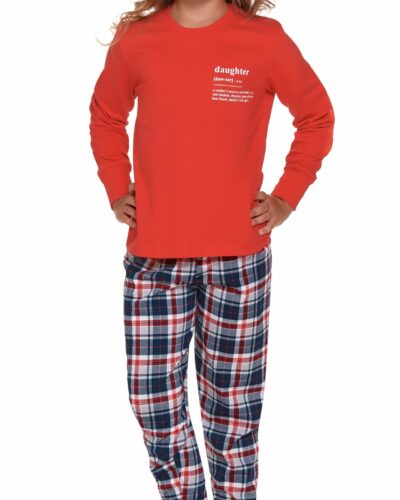 Detské pyžamo PDU.4343 RED