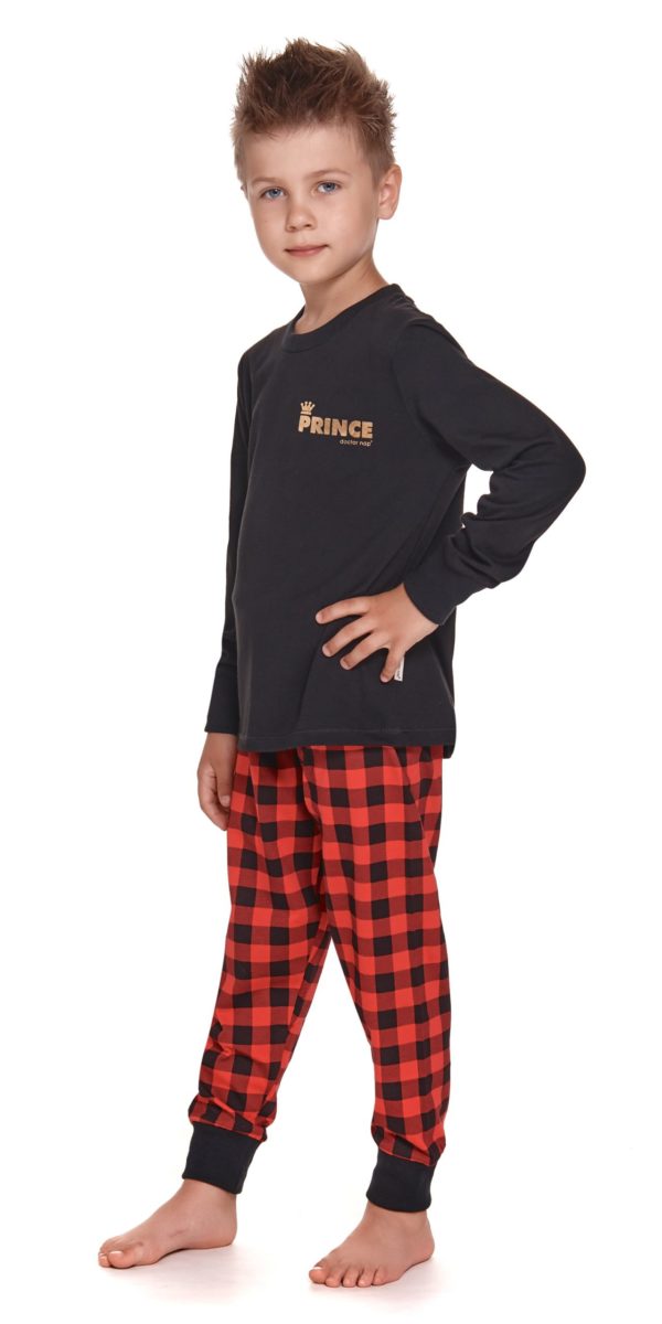 Chlapčenské pyžamo PDB.4368 BLACK