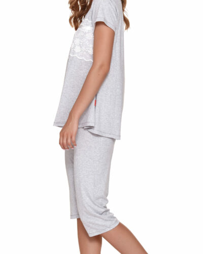 Dámske pyžamo PW.9232 grey melange