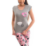Dámske pyžamo FANCY GREY